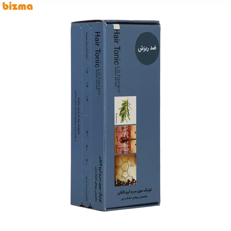 تونیک ضد ریزش مو و ابرو لافارر مدل Dry Hair مناسب موهای خشک حجم 60 میلی لیتر