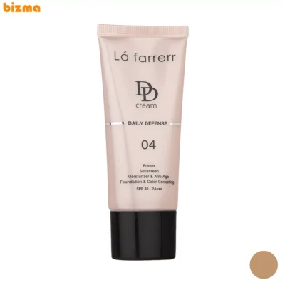دی دی کرم رنگی لافارر SPF30 مدل 04 مناسب انواع پوست حجم 33 میلی لیتر