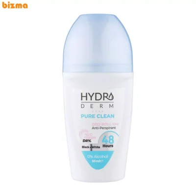 رول ضد تعریق زنانه هیدرودرم مدل Pure Clean حجم 50 میلی لیتر
