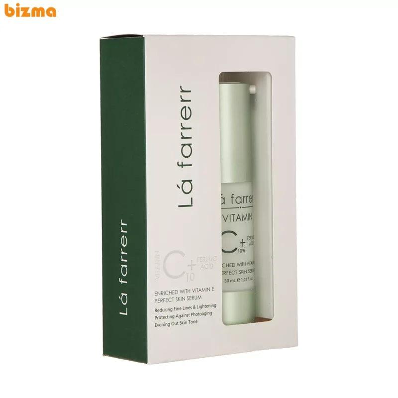 سرم ضد چروک و روشن کننده لافارر مدل Ferulic Acid مناسب انواع پوست حجم 30 میلی لیتر