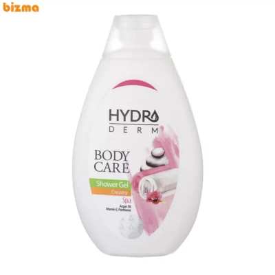 شامپو بدن کرمی هیدرودرم با رایحه اسپا و روغن آرگان حجم 500 میلی لیتر