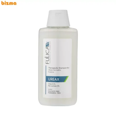 شامپو ضد شوره مو بدون سولفات فولیکا مدل ureax مناسب انواع مو حجم 200 میلی لیتر