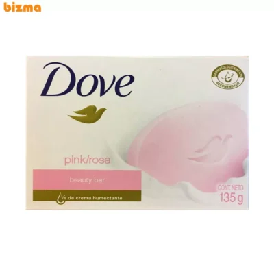 صابون زیبایی داو مدل PINK ROSE وزن 135 گرم