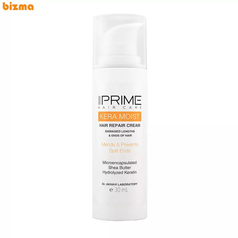 لوسیون ترمیم کننده مو پرایم مدل Kera Moist حجم 30 میلی لیتر 1 لوسیون ترمیم کننده مو پرایم مدل Kera Moist حجم 30 میلی لیتر