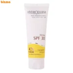 لوسیون ضدآفتاب فاقد چربی هیدرودرم SPF30 مناسب پوست چرب و آکنه دار حجم 75 میلی‌لیتر