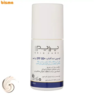 لوسیون ضدآفتاب پرایم مدل Spoert Invisible Roll-On، حجم 50 میلی‌لیتر