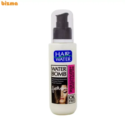 کرم آبرسان مو کامان مدل Hair water حاوی بیوتین حجم 100 میلی لیتر 14 ماسک مو کامان مدل BIOTIN حجم 100 میلی لیتر