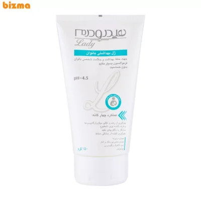 ژل بهداشتی بانوان هیدرودرم مدل Quadra Action حجم 150 میلی لیتر