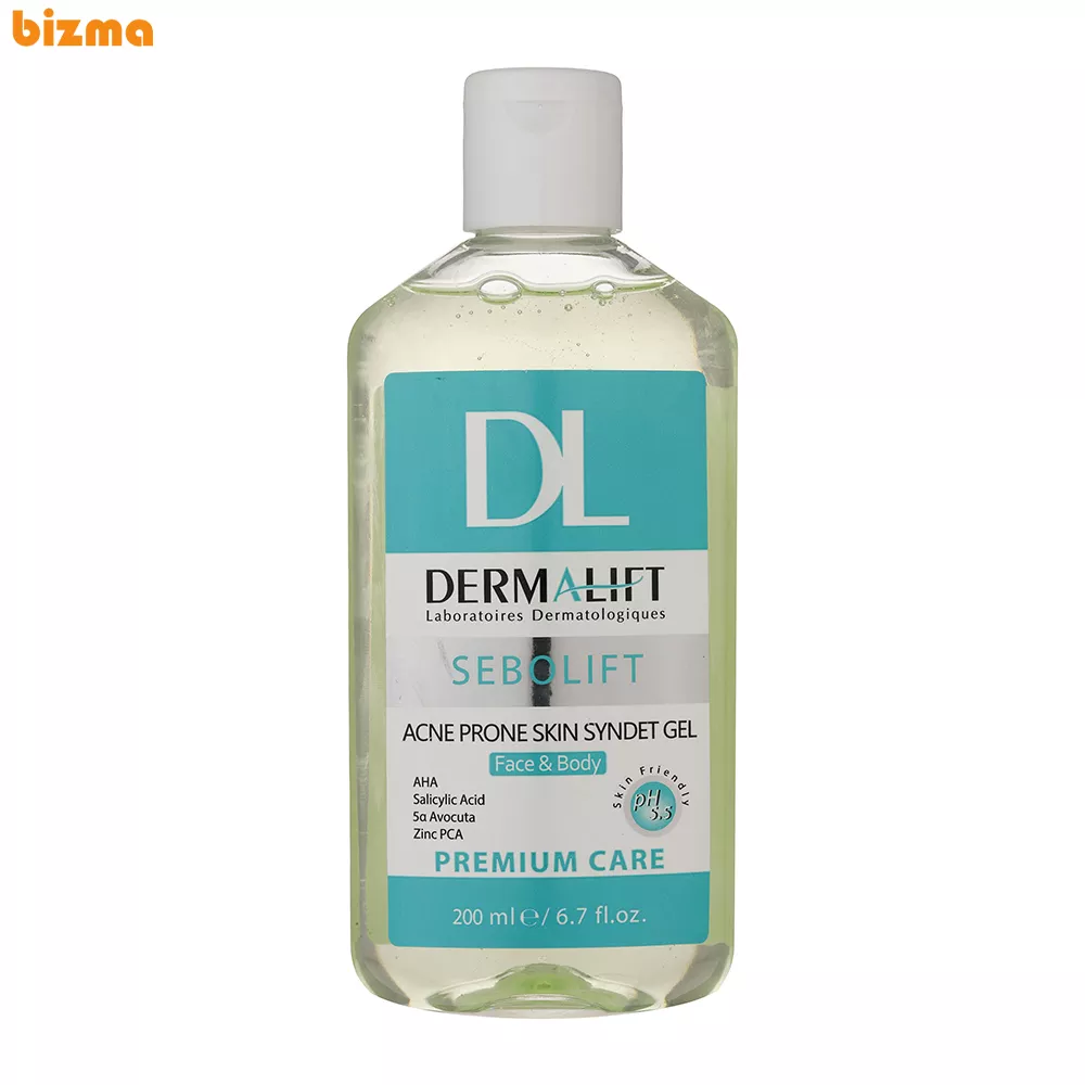 ژل شستشو صورت و بدن درمالیفت مدل سبولیفت مناسب پوست چرب و جوشدار حجم 200 میلی لیتر 1 ژل شستشو صورت و بدن درمالیفت مدل سبولیفت مناسب پوست چرب و آکنه ای حجم 200 میلی لیتر