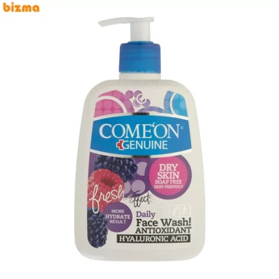 ژل شست‌وشوی صورت کامان مدل DRY حجم 500 میلی‌لیتر