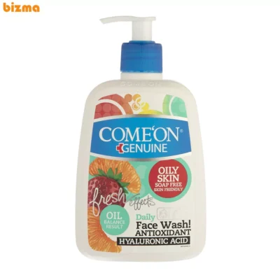 ژل شست‌وشوی صورت کامان مدل Oily حجم 500 میلی‌لیتر