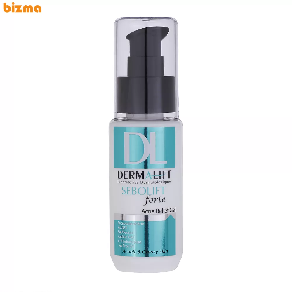ژل ضد جوش درمالیفت مدل SEBOLIFT مناسب پوست چرب حجم 50 میلی لیتر 1 ژل ضد جوش درمالیفت مدل SEBOLIFT مناسب برای پوست های چرب و جوشدار حجم 50 میلی لیتر