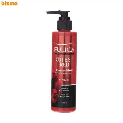 کرم تقویت کننده و ترمیم کننده موی قرمز فولیکا مدل Cutest Red حجم 200 میلی لیتر