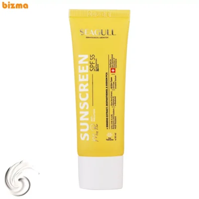 کرم ضد آفتاب آقایان سی گل مدل SPF55 حجم 50 میلی‌لیتر