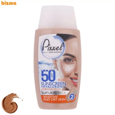 کرم ضدآفتاب پیکسل مدل Natural BEIGE، حجم 50 میلی‌لیتر