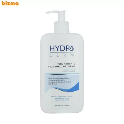 کرم مرطوب‌کننده و نرم‌کننده هیدرودرم مدل Aqua Mist حجم 500 میلی‌لیتر