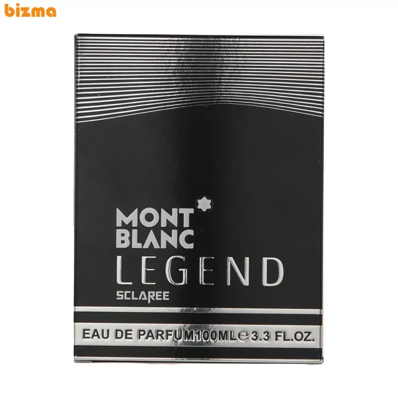 ادو پرفیوم مردانه اسکلاره مدل Mont Blanc Legend با رایحه شیرین و خنک حجم 100 میلی لیتر