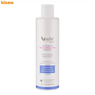 شامپو تقویت کننده مو وچه مدل CYSTEINE B6 مناسب برای موهای خشک حجم 250 میلی لیتر
