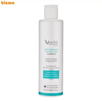 شامپو ضد شوره مو وچه مدل 004 مناسب موهای چرب حجم 250 میلی‌لیتر