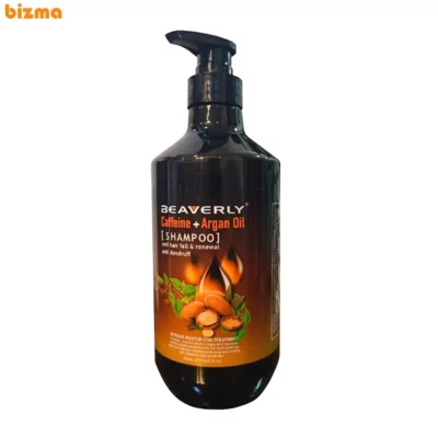 شامپو مو بیورلی مدل Caffeine & Argan Oil حجم 820 میلی لیتر