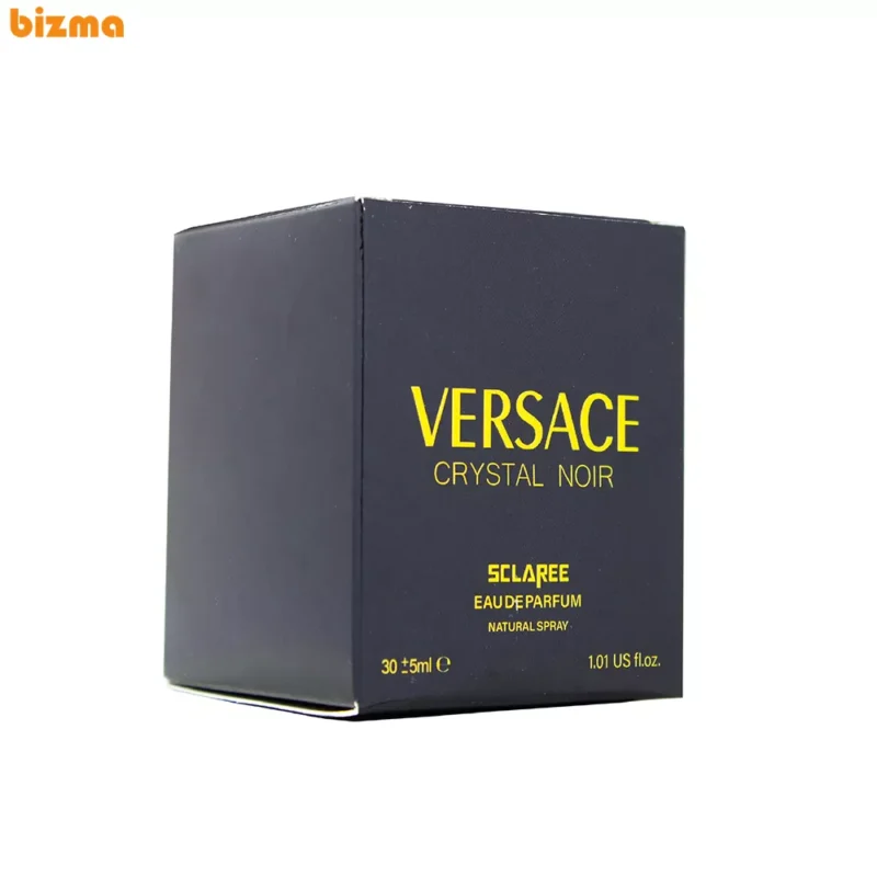 عطر جیبی زنانه اسکلاره مدل Versace Crystal Noir حجم 30 میلی لیتر