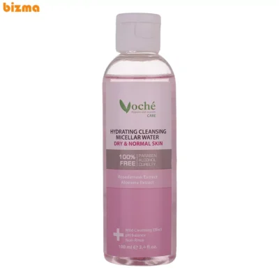 محلول پاک کننده آرایش چشم و لب وچه مدل Hydrating حجم 100 میلی لیتر