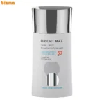 کرم ضدآفتاب بدون رنگ برایت مکس SPF50 مدل آکوا فیوژن ‌مناسب انواع پوست، حجم 50 میلی‌لیتر