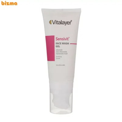 ژل شست‌وشوی صورت ویتالیر مدل سنسی ویت مناسب پوست حساس حجم 200 میلی‌لیتر