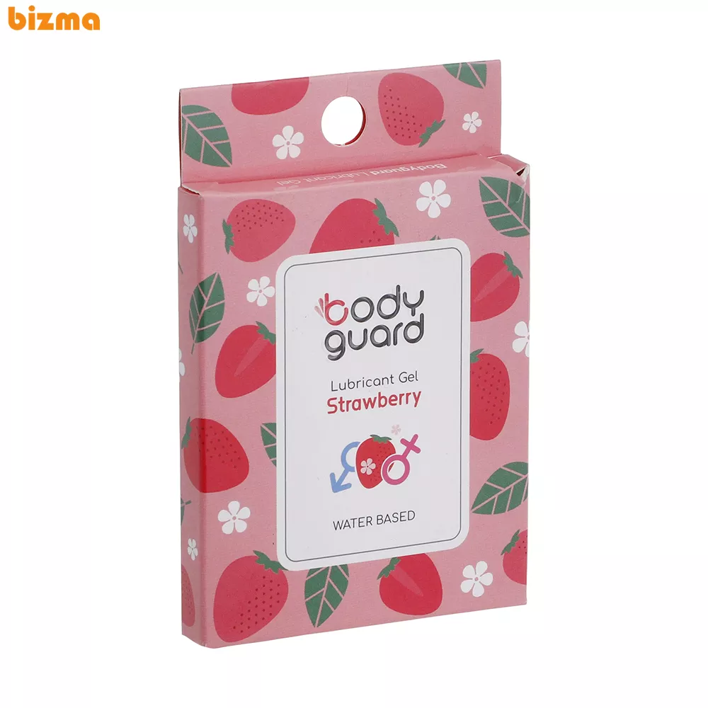 ژل لوبریکانت بادیگارد مدل Strawberry بسته 3 عددی 2 ژل لوبریکانت بادیگارد مدل Strawberry بسته 3 عددی