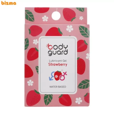 ژل لوبریکانت بادیگارد مدل Strawberry بسته 3 عددی