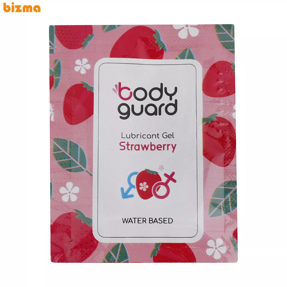 ژل لوبریکانت بادیگارد مدل Strawberry بسته 3 عددی 3 ژل لوبریکانت بادیگارد مدل Strawberry بسته 3 عددی