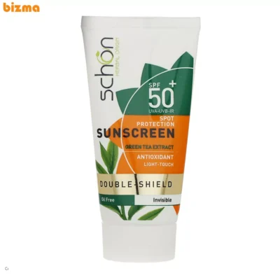 کرم ضدآفتاب شون مدل Double Shield حجم 50 میلی‌لیتر