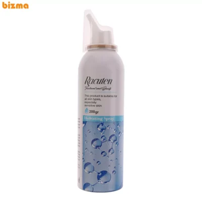 اسپری آبرسان صورت راکوتن مدل Hydrating مناسب برای انواع پوست وزن 200 گرم
