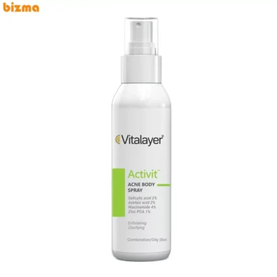 اسپری ضد جوش و لایه بردار ویتالیر مدل اکتیویت حجم 120میلی لیتر