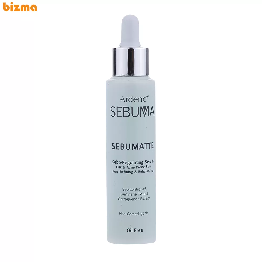 سرم پوست آردن سبوما مدل SEBUMATTE مناسب پوست چرب، جوشدار و دارای آکنه حجم 50 میلی لیتر 1 سرم پوست آردن سبوما مدل SEBUMATTE حجم 50 میلی لیتر