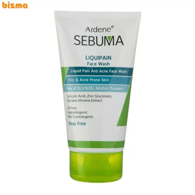 مایع شست‌وشوی صورت آردن سبوما مدل Liquipain حجم 150 میلی‌لیتر