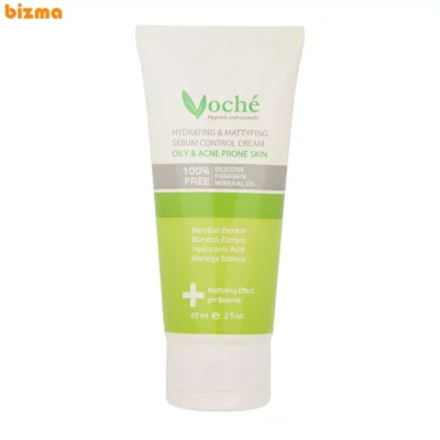 کرم آبرسان وچه مدل Bamboo مناسب پوست‌های چرب و مستعد آکنه حجم 60 میلی‌لیتر