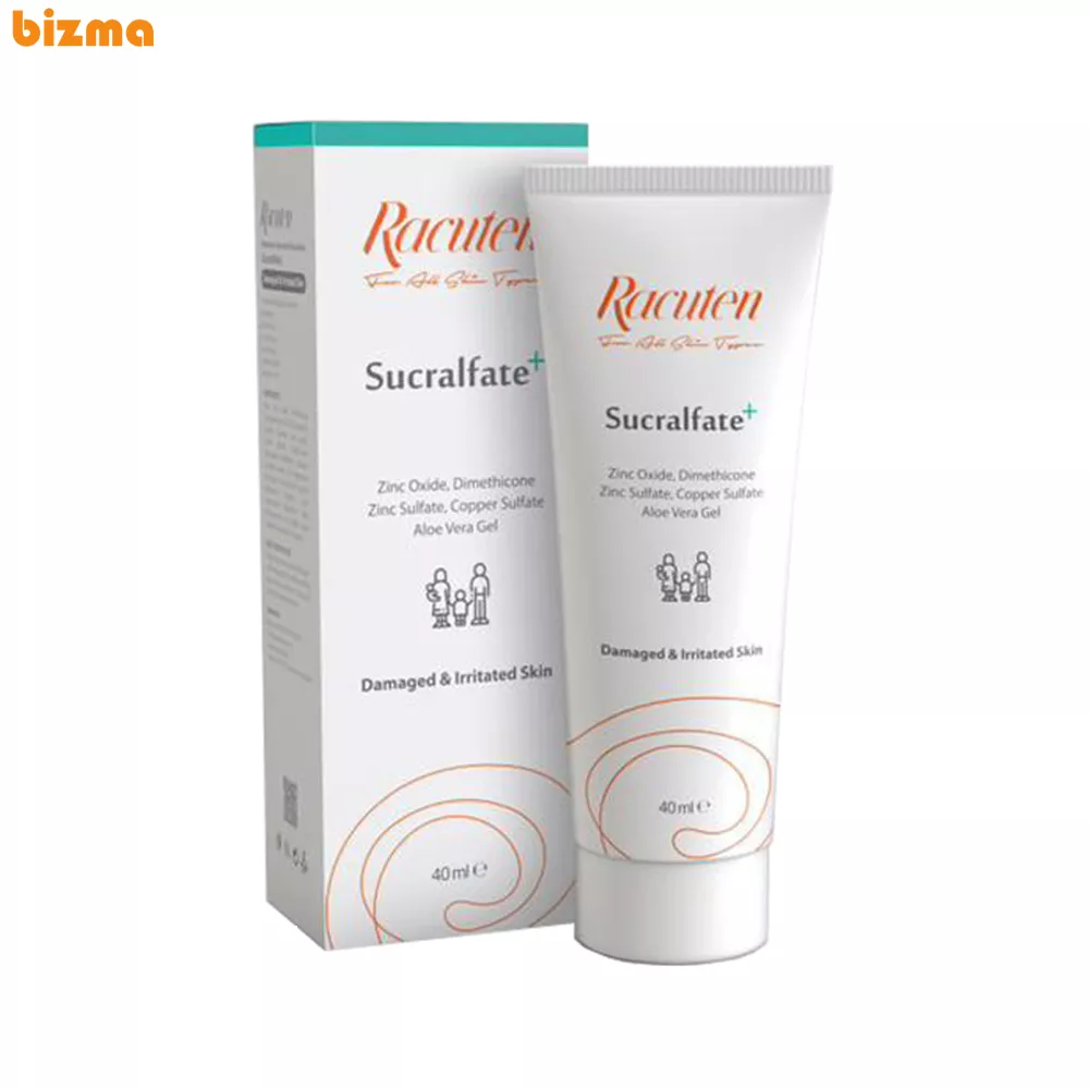کرم ترمیم کننده راکوتن مدل +Sucralfate حجم 40 میلی لیتر 2 کرم ترمیم کننده راکوتن مدل +Sucralfate حجم 40 میلی لیتر