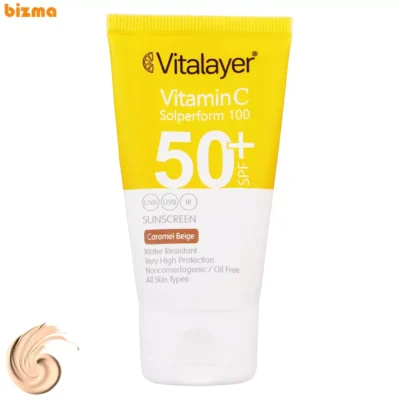 کرم ضدآفتاب ویتالیر مدل CB، حجم 40 میلی‌لیتر