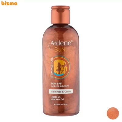 روغن آفتاب آردن سان حاوی اکلیل مدل Shimmer and Carrot حجم 250 میلی لیتر 1