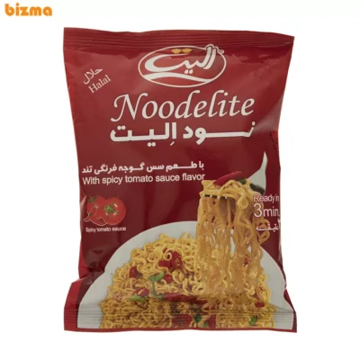 نودل با طعم سس گوجه فرنگی تند الیت – 75 گرم