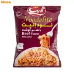 نودل با طعم گوشت الیت – 75 گرم