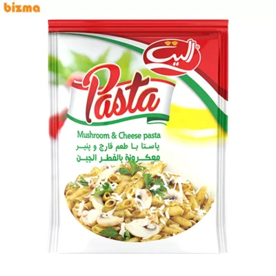 پاستا با طعم قارچ و پنیر الیت - 180 گرم