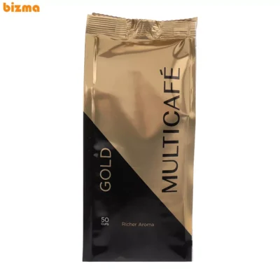 پودر قهوه فوری گلد ساده مولتی کافه - 100 گرم