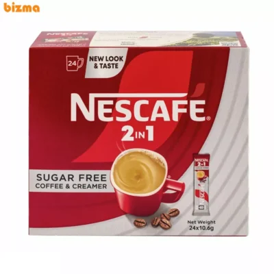 پودر مخلوط قهوه فوری 2 در 1 رژیمی نسکافه - 24 ساشه 10.6 گرمی