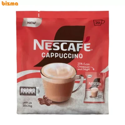 پودر کاپوچینو فوری نسکافه - 20 ساشه 25 گرمی