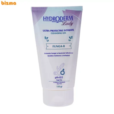 ژل بهداشتی بانوان هیدرودرم مدل Funga-8 حجم 150 میلی لیتر