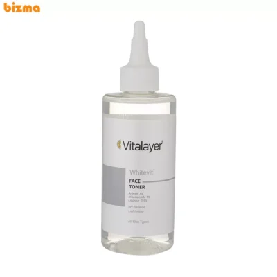 تونر صورت ویتالیر مدل وایت ویت حجم 200 میلی لیتر