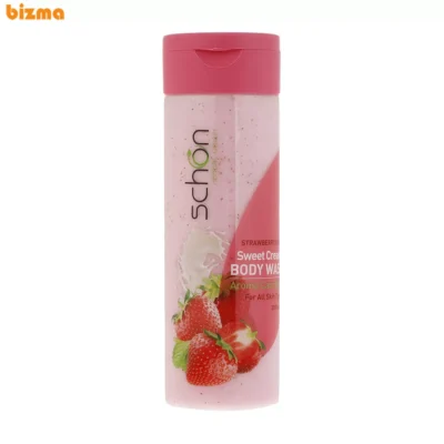 شامپو بدن شون مدل Strawberry And Milk حجم 300 میلی لیتر