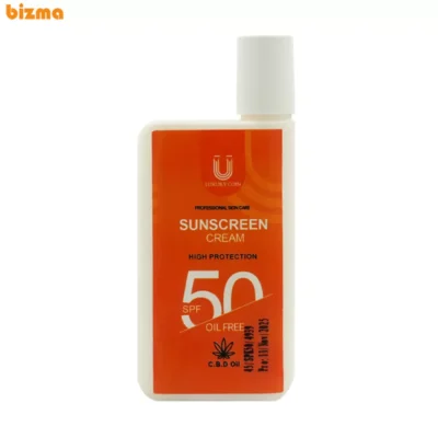 کرم ضد آفتاب جیبی SPF50 لاکچری کوین حجم 50 میلی لیتر